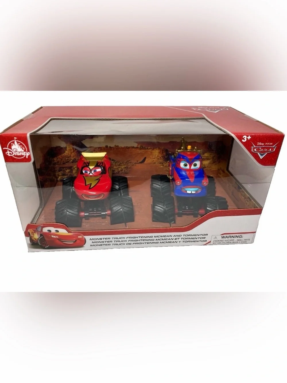 Disney Pixar Monster Truck Frightening McMean and Tormentor Die Cast Set – Cars